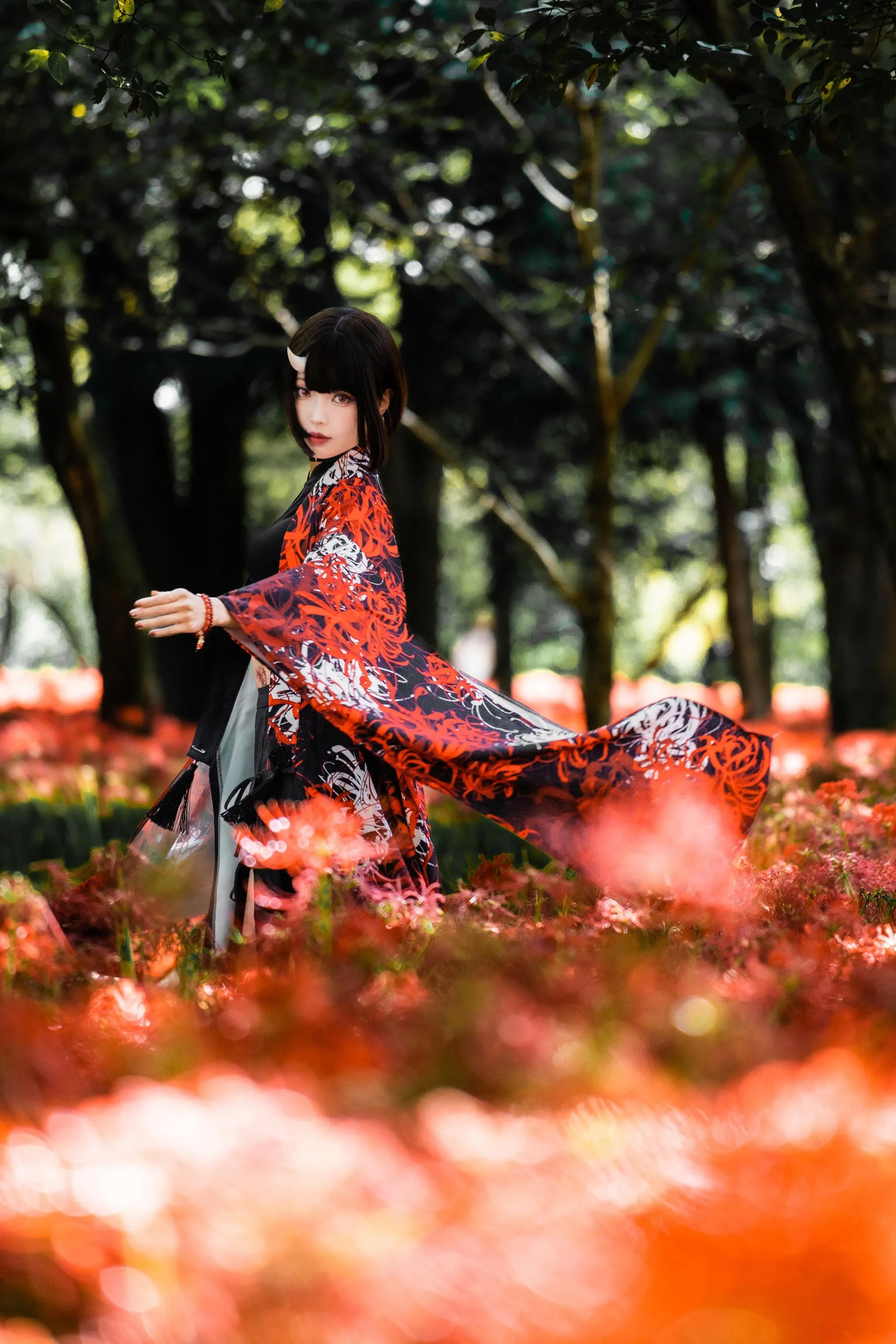 ElyEE子 – NO.129 23年10月订阅-C-Red Higanbana 殷紅彼岸 [36P]插图2